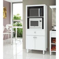 Balcão com 02 Portas Branco Tecno Mobili