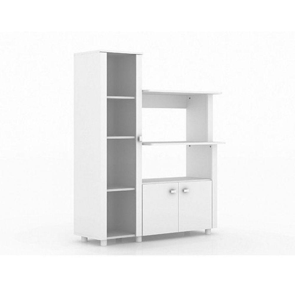 Balcão Multiuso 03 Portas Branco Tecno Mobili - 2