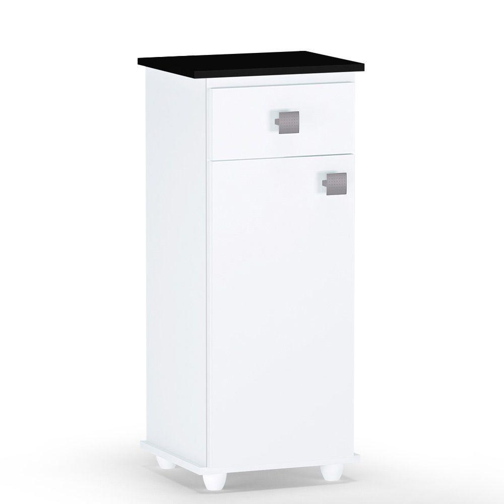 Balcão Bebedouro Multiuso Com Gaveta E 01 Porta Branco - 1