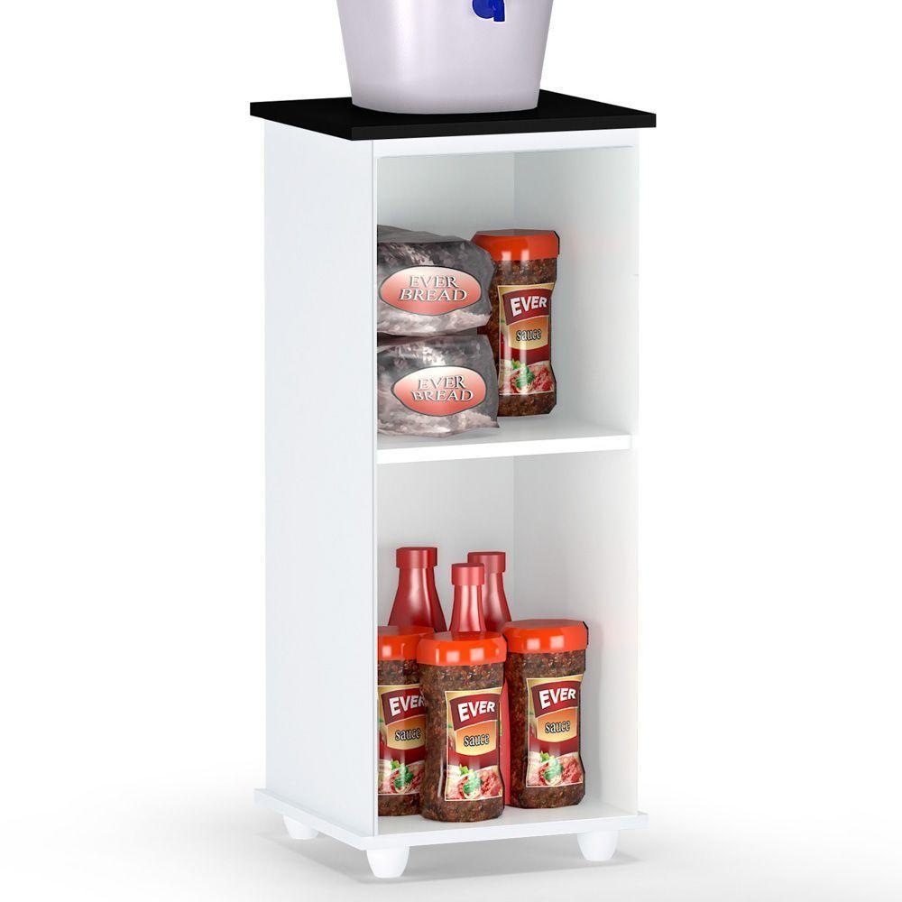 Balcão Bebedouro Multiuso Com Gaveta E 01 Porta Branco - 3