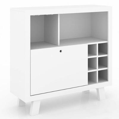 Balcão Adega 1 Porta Branco Tecno Mobili