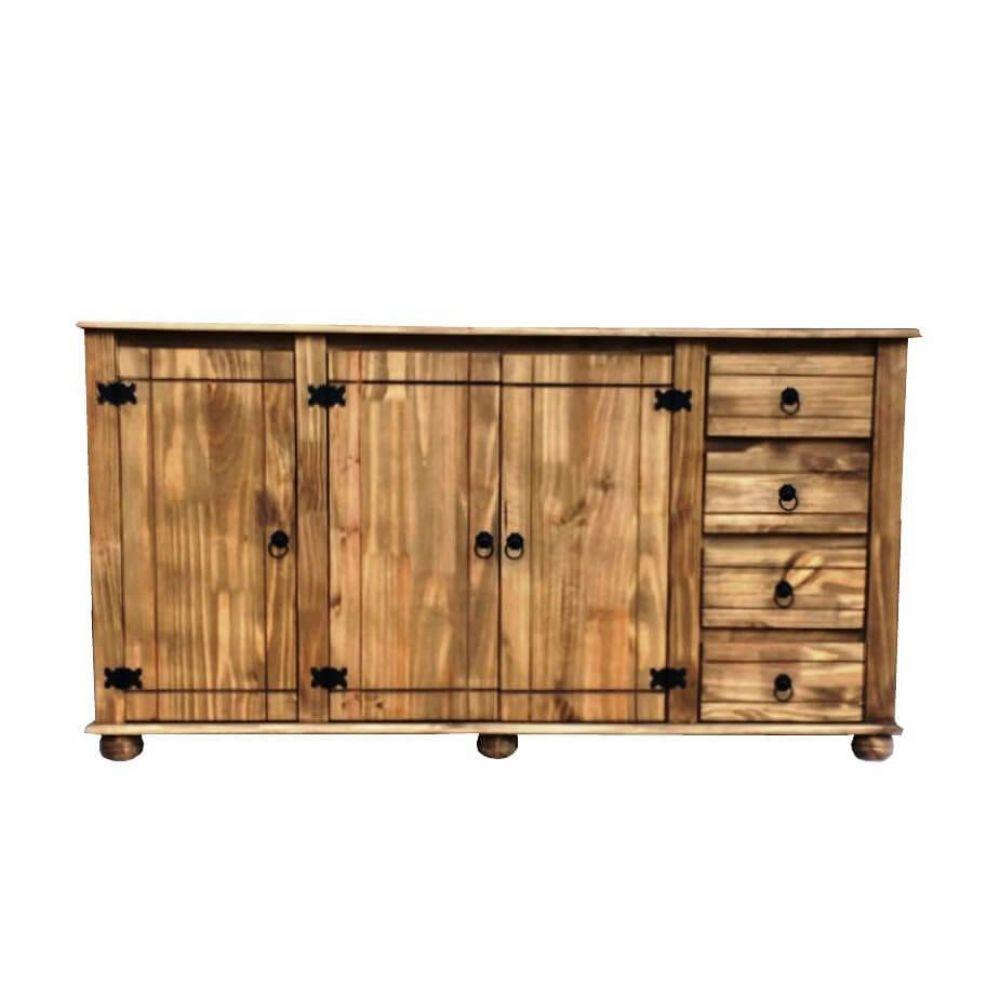 Balcão com Tampo de Madeira Maciça 85x40x1,60 Móveis Rio Negrinho - 1