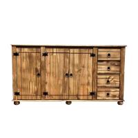 Balcão com Tampo de Madeira Maciça 85x40x1,60 Móveis Rio Negrinho - 1