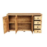 Balcão com Tampo de Madeira Maciça 85x40x1,60 Móveis Rio Negrinho - 2