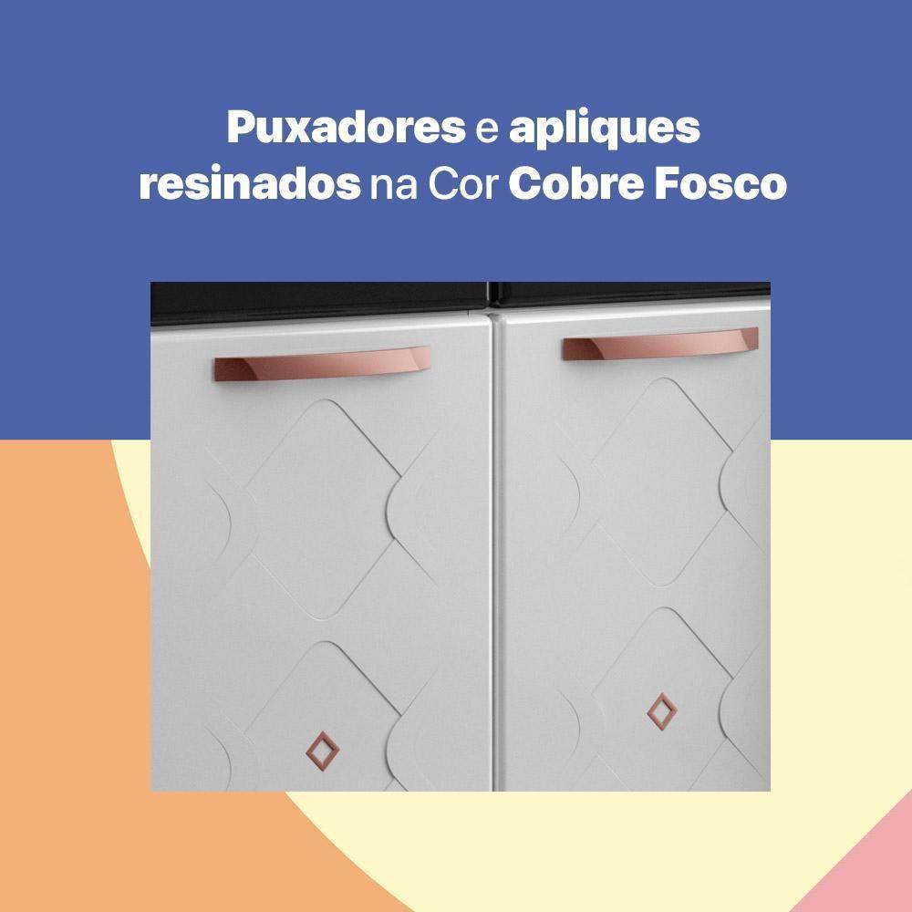 Balcão Gabinete Cozinha Aço Telasul Mirage New C/tampo - 3