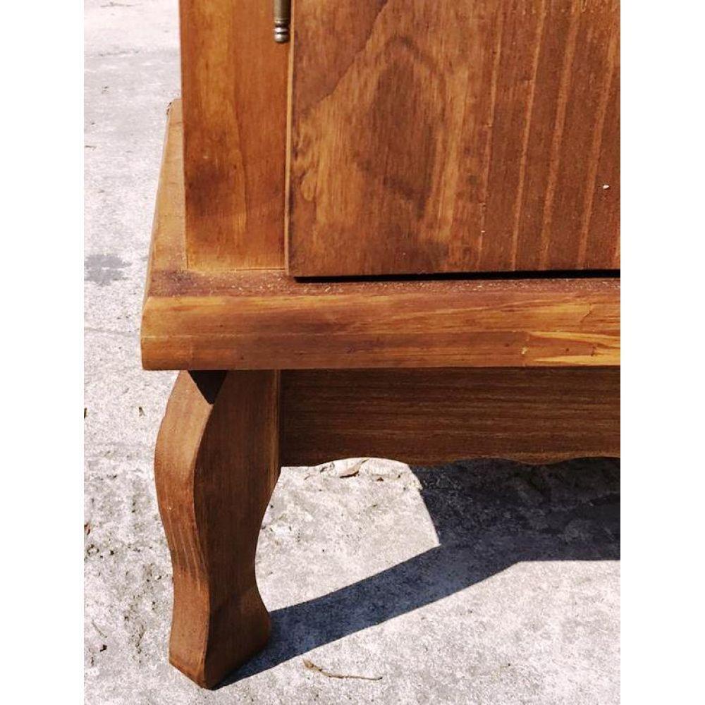 Balcão 3 Portas 3 Gavetas Pé Luís XV Móveis Rústicos Adelin - 6