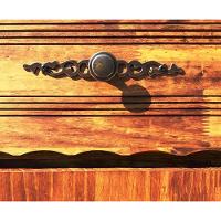 Balcão 3 Portas 3 Gavetas Pé Luís XV Móveis Rústicos Adelin - 9