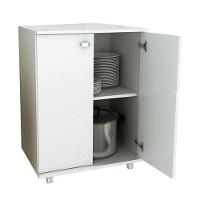 Balcão Baixo 02 Portas Branco - Tecno Mobili - 6