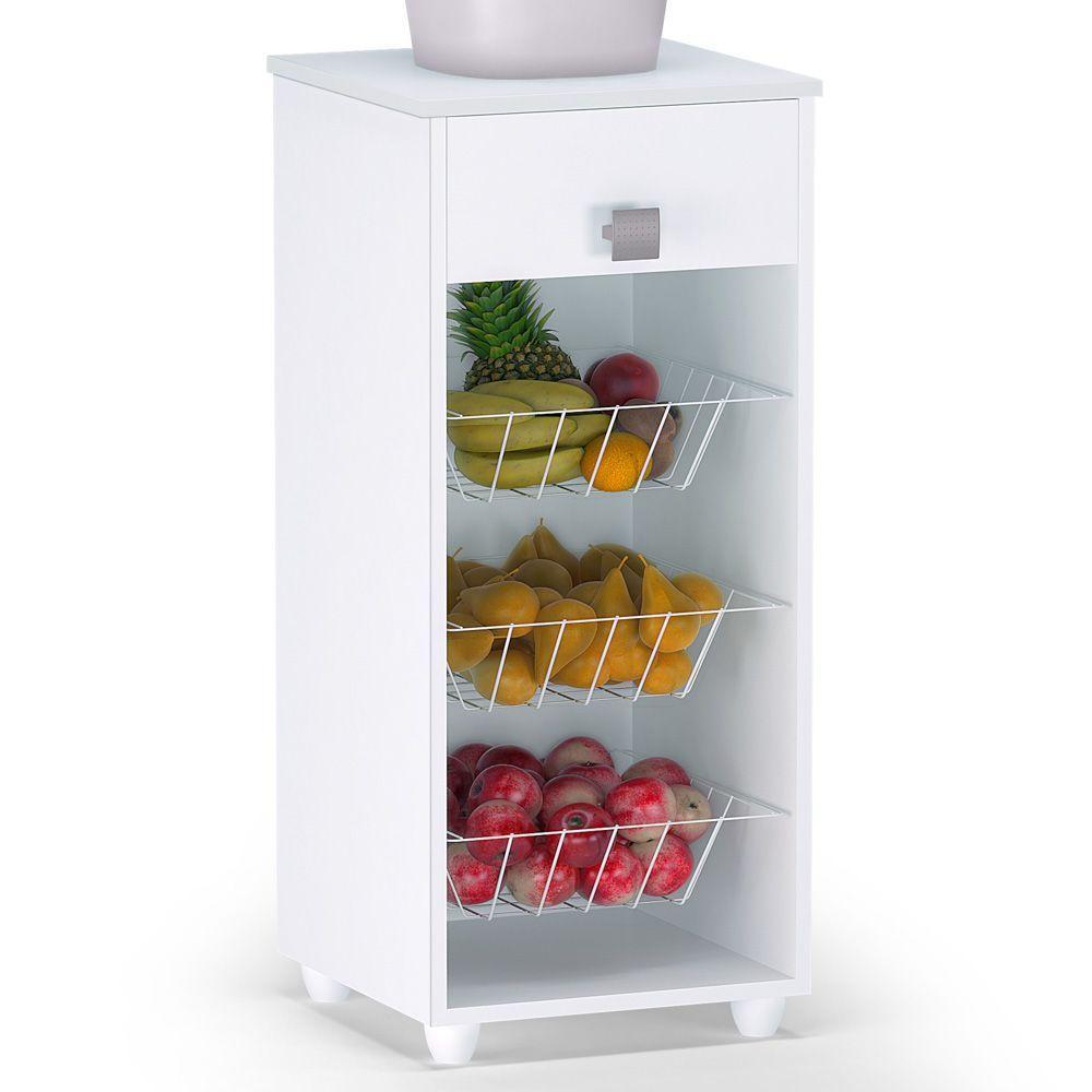 Balcão Fruteira Multi E 01 Gaveta Branco - 2