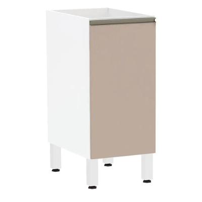 Balcão Cozinha 35 Cm Sem Tampo 1 Porta Conect Pérola Luciane Móveis