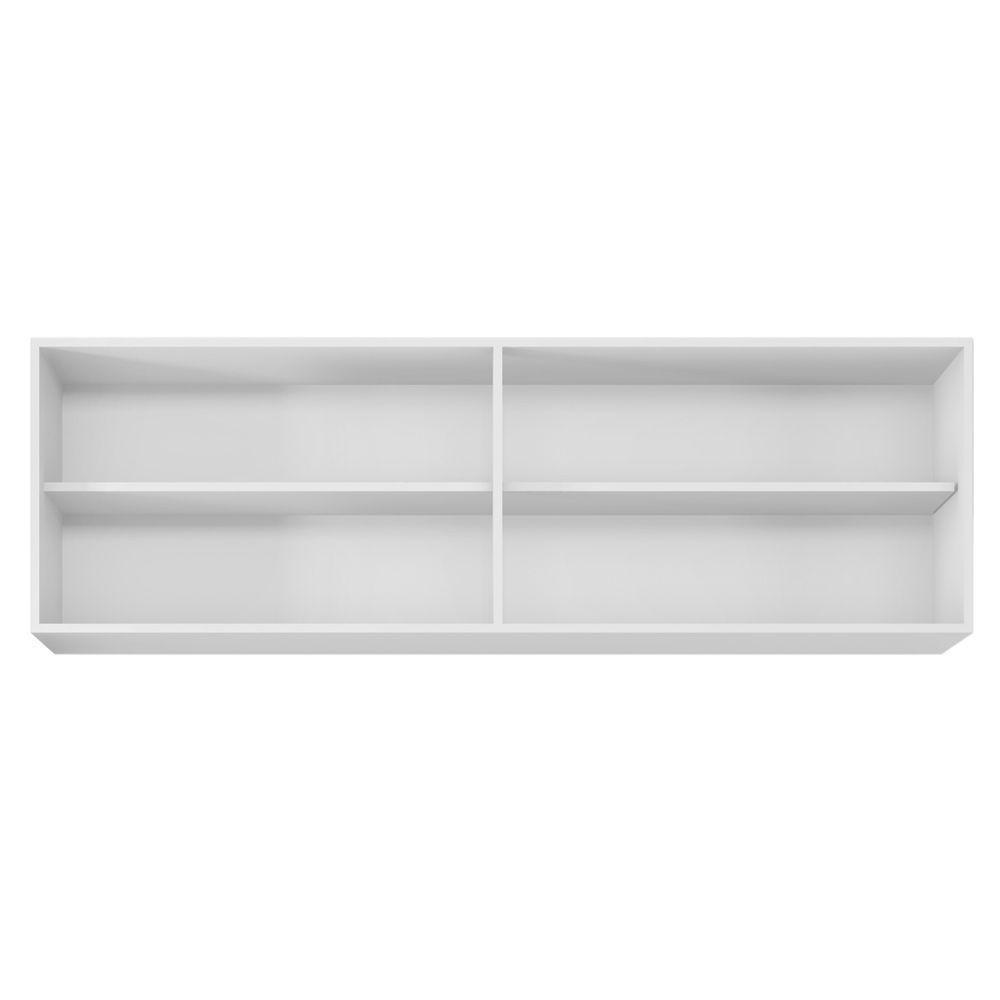 Armário De Cozinha Aéreo Andréia 160Cm 4 Portas Branco - 4