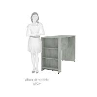 Bancada Mesa Gourmet Para Cozinha 150cm X 97cm Concreto - 7