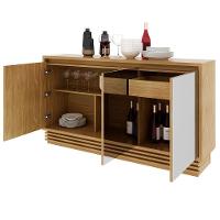 Balcao Buffet 03 Portas Com Espelho Bb2609 Natural Natural - 7