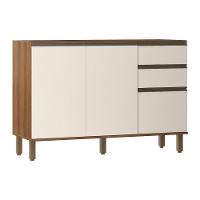 Balcão De Cozinha S/ Tampo 120cm 3 Portas 2 Gavetas Diana - 1