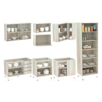 Cozinha Modulada 8 Pçs Legno Crema Lis Legno Crema - 6