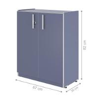 Balcao Com 2 Portas Jorge Azul - 2