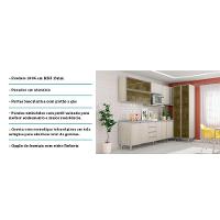 Cozinha Modulada 8 Pçs Legno Crema Com Lis Legno Crema - 9