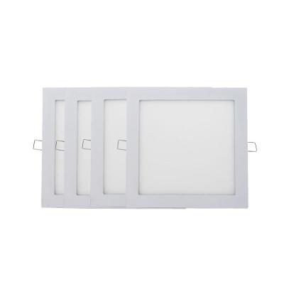 Kit 4 Plafon Painel Luminária Downlight 18W Embutir