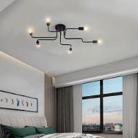 Plafon Taschibra Cronos Preto Para 6 Lâmpadas E27 Bivolt - 2