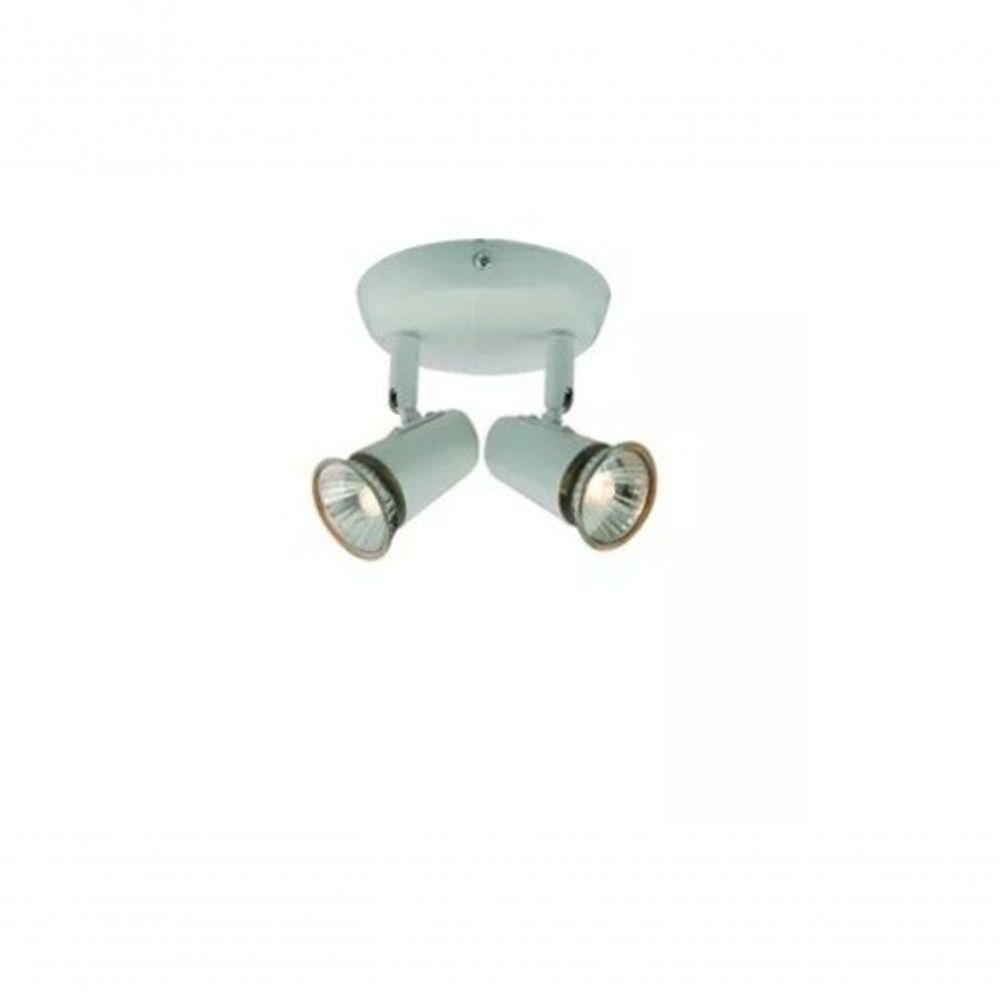 Luminária 2xgu10 Led P/ Quarto Sala Cozinha Banheiro Cor Da Lâmpada Branco Frio 6500k - 1