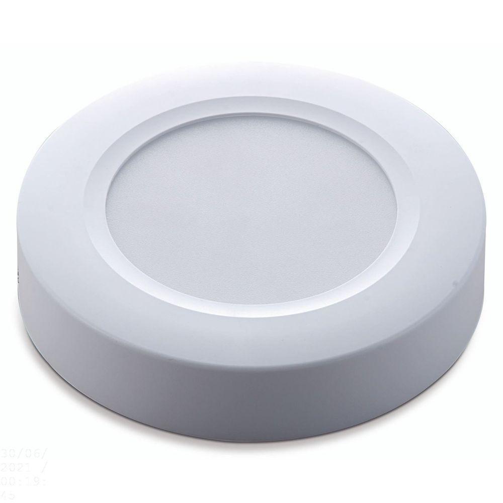 Plafon Led Tramontina Redondo De Sobrepor 1000 Lm 12 W Bivolt 3000 K Luz Amarela Tramontina - 1