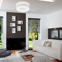 Plafon Taschibra Sushi Redondo Com 4 Lâmpadas 6500k Bivolt Branco - 5