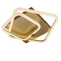 Plafon Llum Space Square Double Led 36w 3000k Luz Amarela Bivolt 3000k Luz Quente - 2