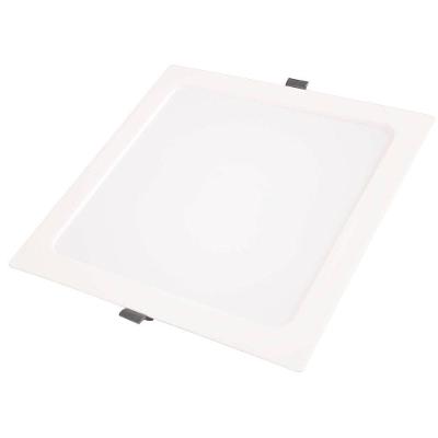 Plafon Led Tramontina Quadrado De Embutir Slim 2000 Lm 24 W Bivolt 6500 K Luz Branca Tramontina