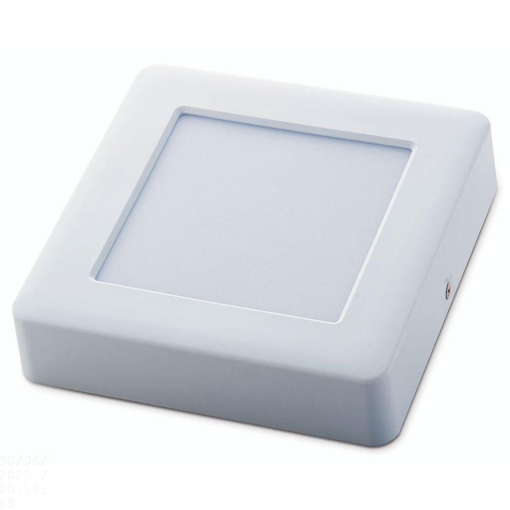 Plafon Led Tramontina Quadrado De Sobrepor 1500 Lm 18 W Bivolt 3000 K Luz Amarela Tramontina - 1