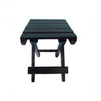 Banco Banquinho Dobrável Ripado Para Sentar (estilo Mesa) Imbuia - 2