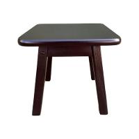 Kit 2 Minis Bancos Over 30x30 Preto Cor: Preto - 3