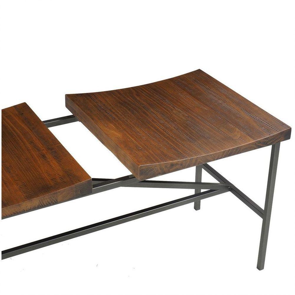 Banco Varanda 3 Lugares Dresden 140cm Grafite Madeira Maciça - 7