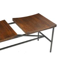 Banco Varanda 3 Lugares Dresden 140cm Grafite Madeira Maciça - 6