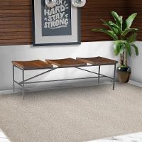 Banco Varanda 3 Lugares Dresden 140cm Grafite Madeira Maciça - 9