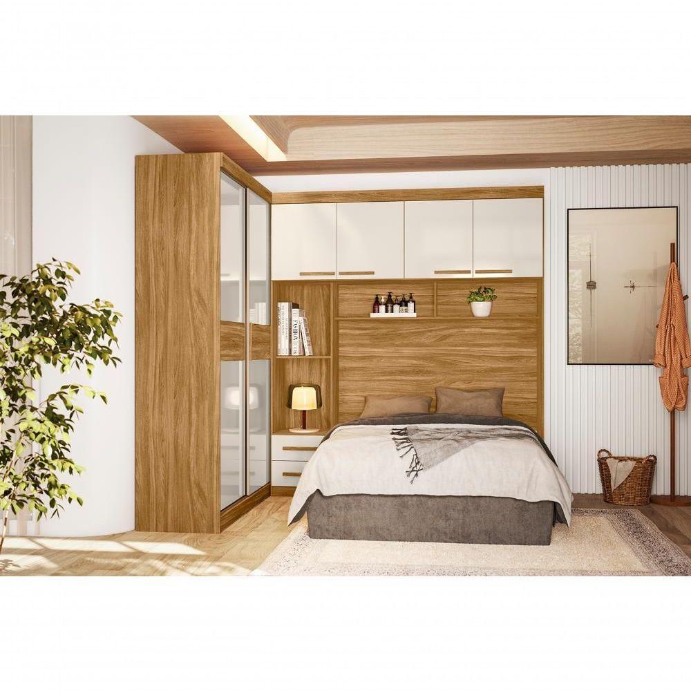 Conjunto Quarto De Casal Freijó Off White - 4