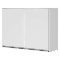 Kit área De Serviço E Lavanderia Com 02 Armários Aéreo 80cm 100% Mdf Branco - Abmaza - 9