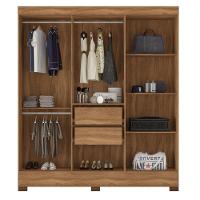 Jogo De Quarto Roupeiro E Comoda Vicente Amendola Off-white - 2