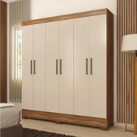 Jogo De Quarto Roupeiro E Comoda Vicente Amendola Off-white - 5