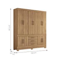 Jogo De Quarto Roupeiro E Comoda Berlim Amendola