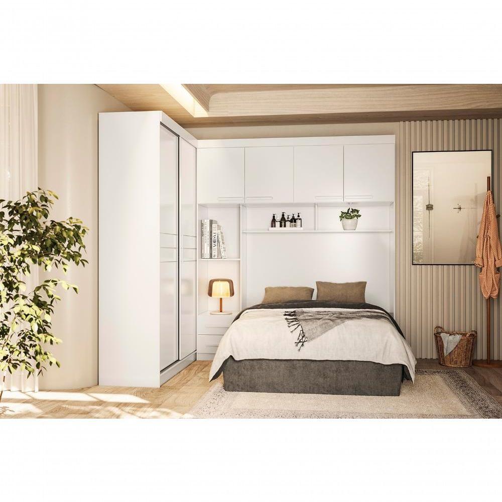 Conjunto Quarto De Casal Branco - 6