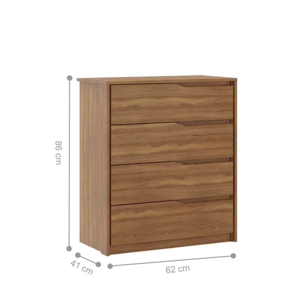 Jogo De Quarto Roupeiro E Comoda Valencia Amendola - 2