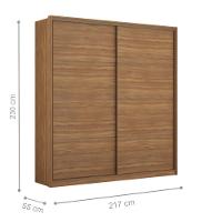 Jogo De Quarto Roupeiro E Comoda Valencia Amendola - 12