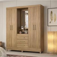 Jogo De Quarto Roupeiro E Comoda Essen Amendola - 5