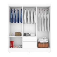 Jogo De Quarto Roupeiro E Comoda Bremen Branco