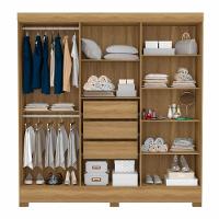 Conjunto Quarto De Casal Completo Ferrara Amendola Off-white - 2