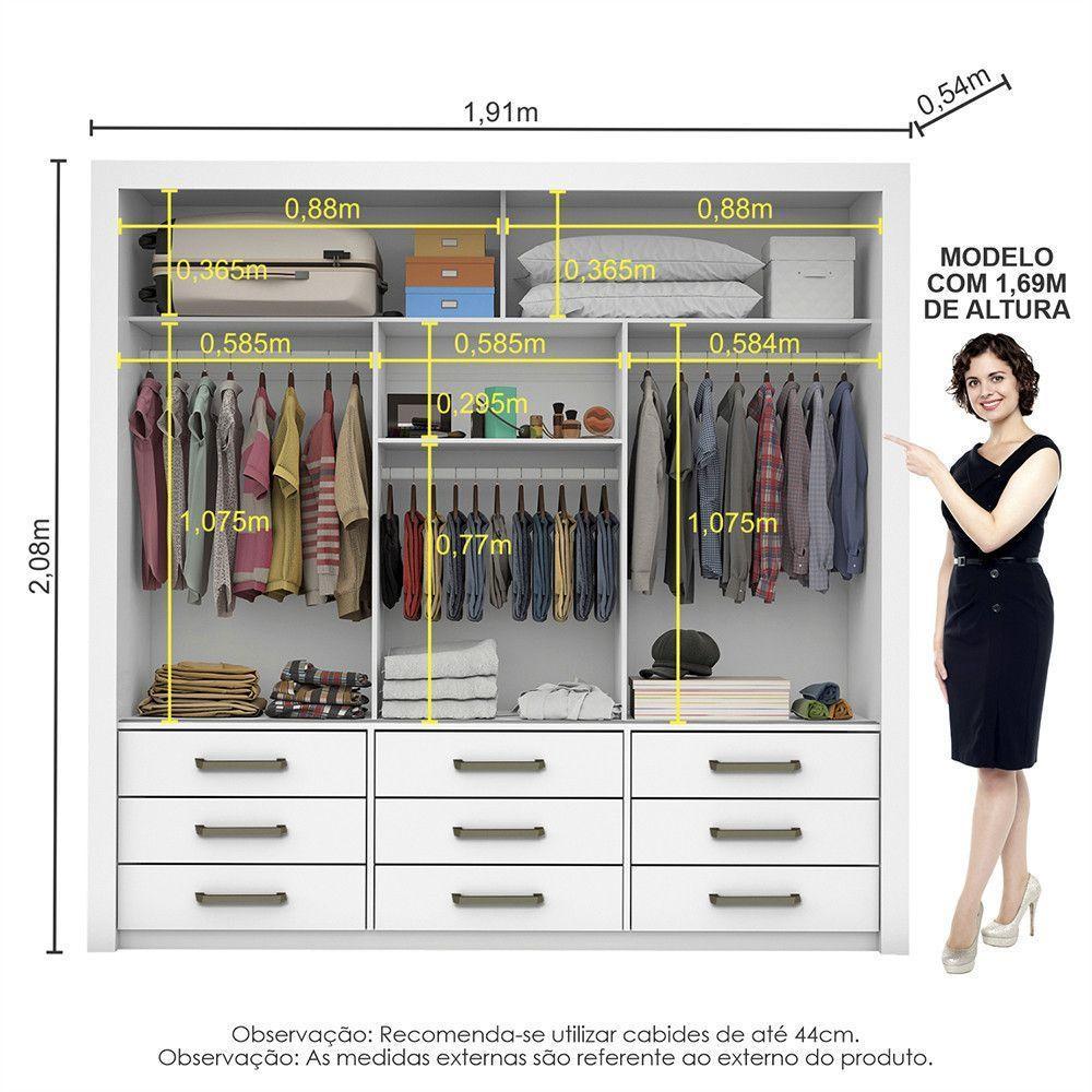 Quarto Completo Casal Anjos Premium E Cama De Casal Branco - 2