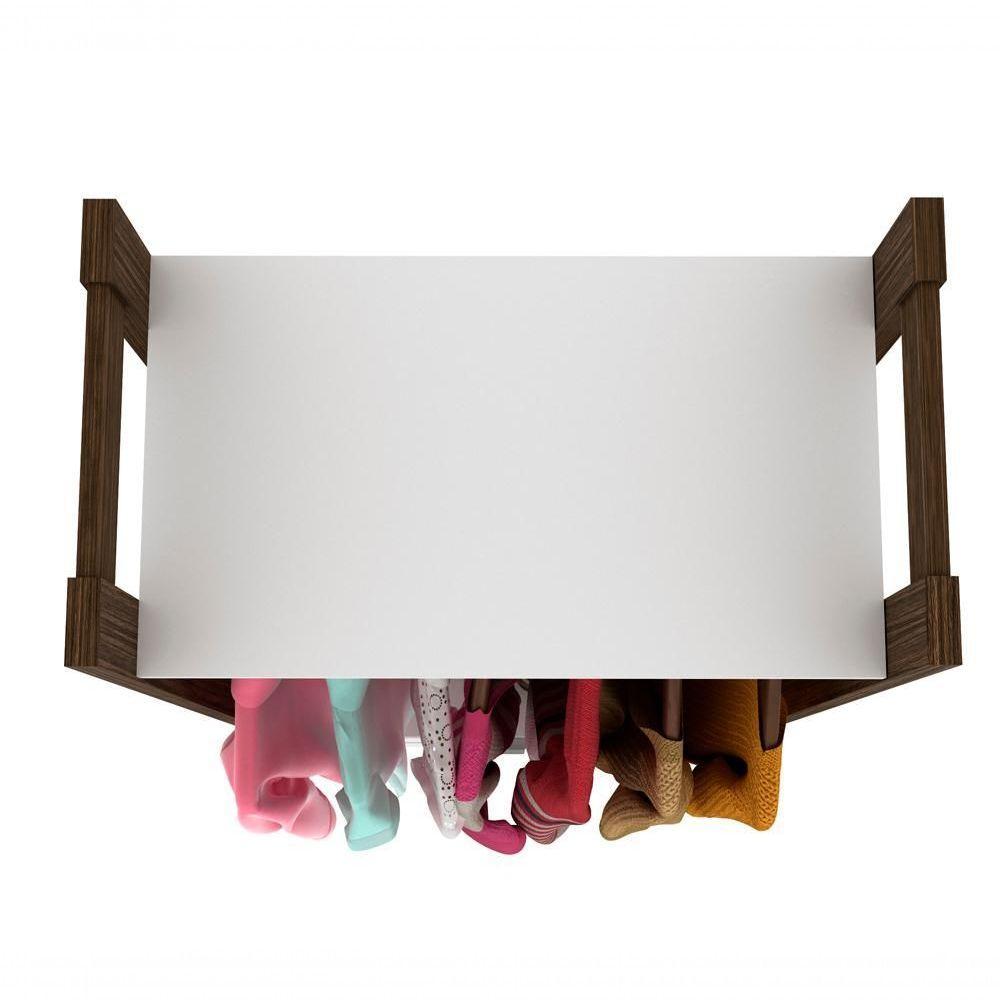 Quarto Solteiro 3Pçscm8010 Az1016 Az1011 Qt11 Nogal Branco - 5