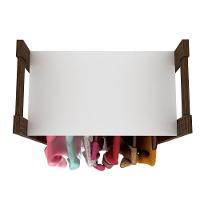 Quarto Solteiro 3Pçscm8010 Az1016 Az1011 Qt11 Nogal Branco - 5