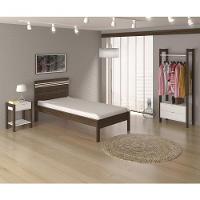 Quarto Solteiro 3Pçscm8010 Az1016 Az1011 Qt11 Nogal Branco - 8