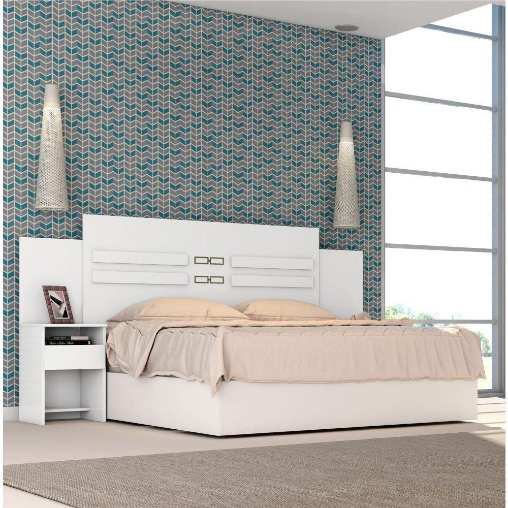 Conjunto Quarto De Casal Completo Virgina Branco - 7